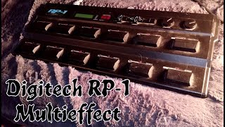 Video thumbnail for Digitech RP-1 | GEAR DEMOS by Velkku