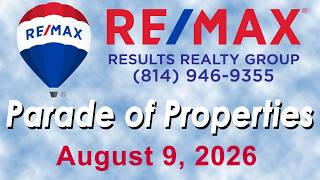 09 August 2026 RE/MAX Parade of Properties