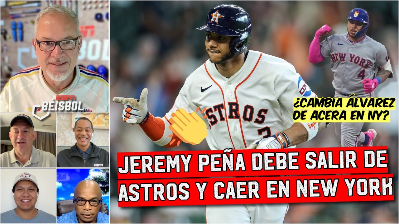 Los Yankees DEBEN IR por Jeremy Peña PENSANDO en el FUTURO ¿Lo dejarán los Astros? | ESPN Béisbol