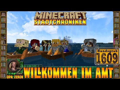 MINECRAFT Stadtchroniken [#1609] Willkommen im Amt [HD+Deutsch]