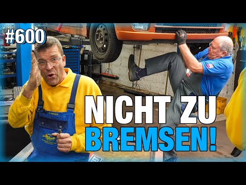 Wer bremst, VIBRIERT!! Viel zu heiße Kia-Bremse! 🔥🔥 | Irre Schleifgeräusche im VW T4! 🙉