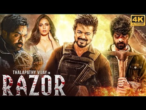 Thalapathy Vijay's RAZOR [HD Movie]- Hindi Dubbed South Movie Vijay Sethupathi,Malvika Mohanan,Arjun