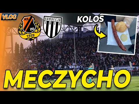 ALE KLIMAT! JAK ZA DAWNYCH LAT! KSZO OSTROWIEC - SANDECJA NOWY SĄCZ - JESTEŚMY NA HICIE 3 LIGI