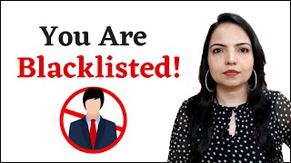 HR Explains- Reasons Why Companies Blacklists ❌  Employees & Candidates ?
