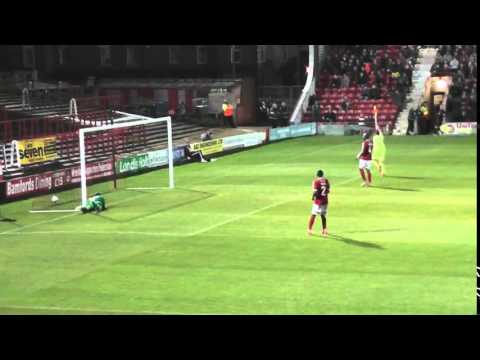 Alternate Angle | Goal - Andy Mangan v Wrexham (6/10/15)