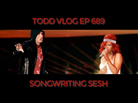 todd vlog ep 689 - SONGWRITING SESH