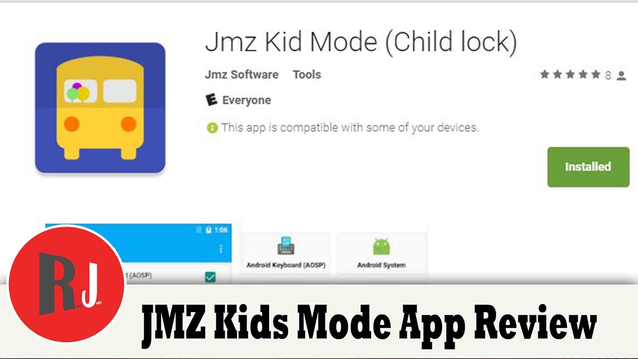 JMZ Kids Mode App Review simple and easy to use
