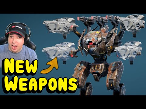 New KSIPHOS, CESTUS & LABRYS: War Robots Test Server Gameplay WR
