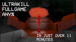 ULTRAKILL fullgame any% in 11:04.785