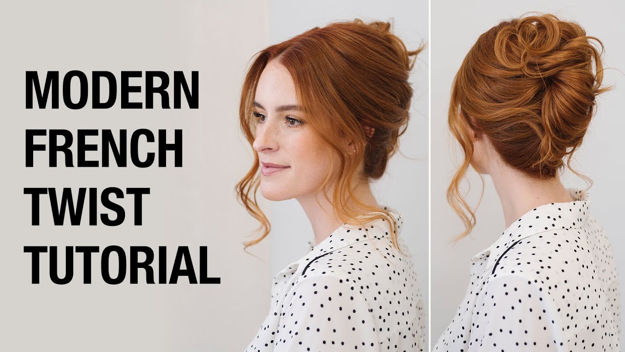 Modern French Twist Hairstyle Tutorial | Twisted Updo Formal Styling Technique | Kenra Professional