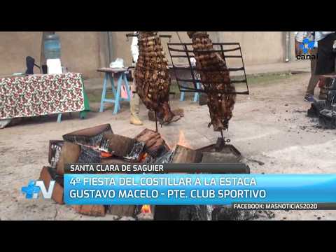 MAS Noticias | Santa Clara de Saguier realizó la 4° Fiesta del Costillar a la Estaca