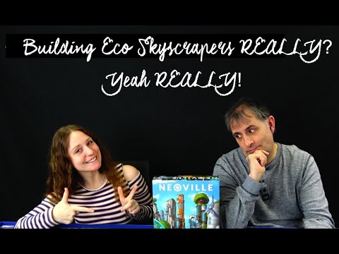 Neoville Board Game by Phil Walker Harding - Initial Thoughts & Set Up (Blue Orange) by Ludus Vulpes