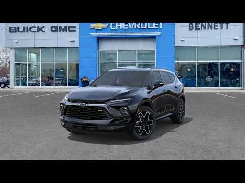 2026 Chevrolet Blazer RS AWD in Black for sale at Bennett Chevrolet Cadillac Buick GMC Ltd. in Cambridge, ON