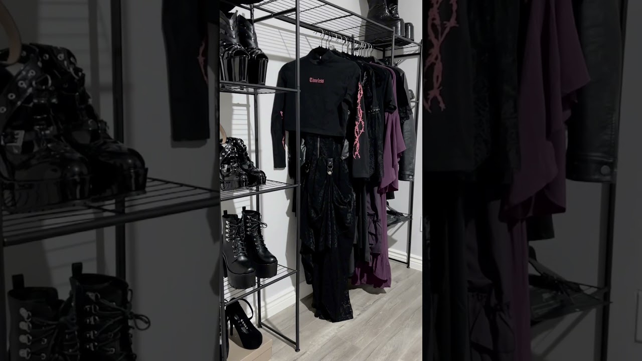 Goth wardrobe essentials #goth #gothaesthetic #gothclothing #gothstyle #gothfashion #gothic