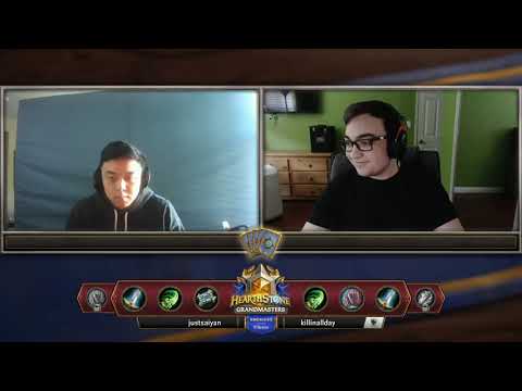 justsaiyan vs killinallday - Division A - Hearthstone Grandmasters Americas 2020 Season 2 - Week 5