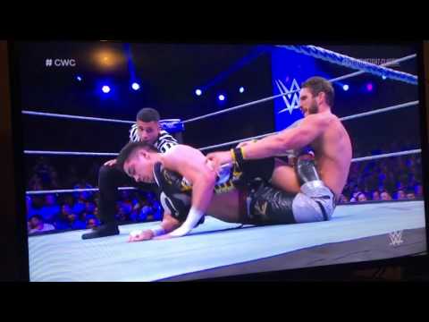 Johnny Gargano vs TJ Parker CWC WWE 08/24/16
