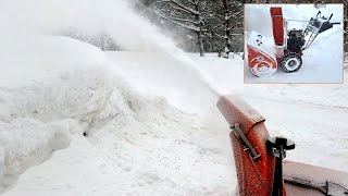 ARIENS SNOWBLOWER IN ACTION! JANUARY 2026 AFTER TWO SNOW STORMS