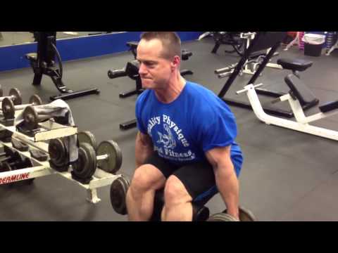 Kent Bierly&#39;s exercise of day 24 sissy squats