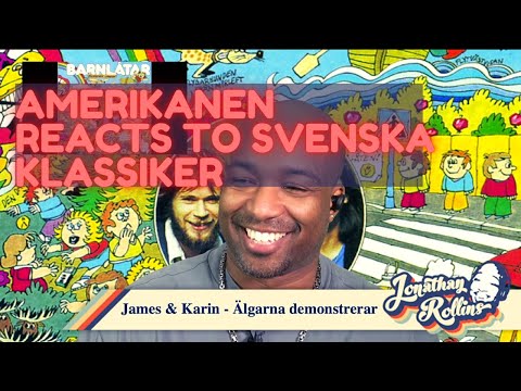 Amerikanen Reacts to Svenska Klassiker: James & Karin - Älgarna demonstrerar