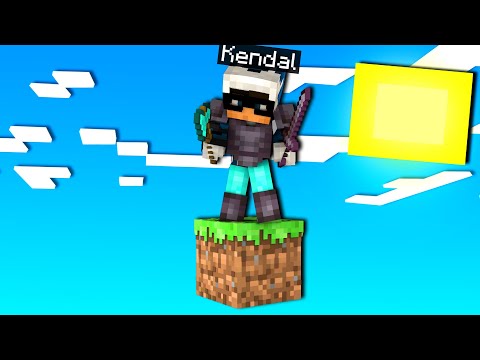 GIOCO A MINECRAFT MA CON UN SOLO BLOCCO - ITA