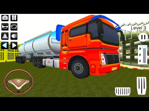 Oil Tanker Transporter Truck Simulator - Android GamePlay