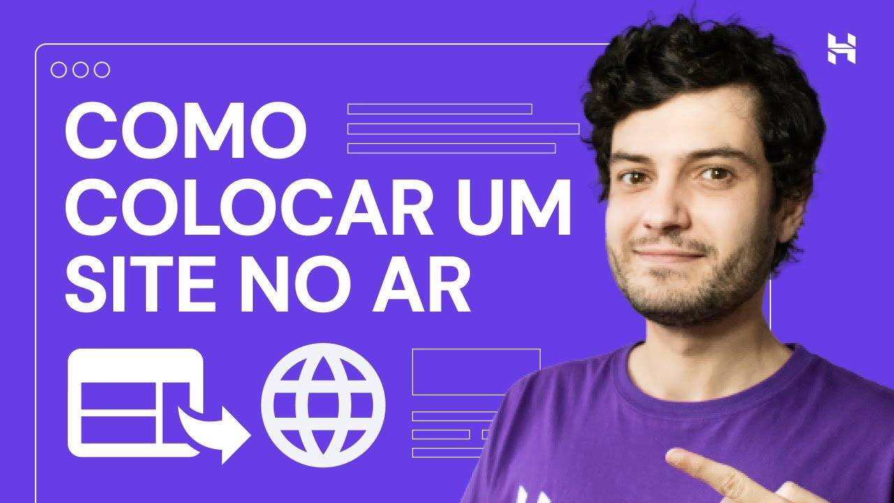 Como Colocar um Site no Ar ☁️ (2024) Hostinger Brasil