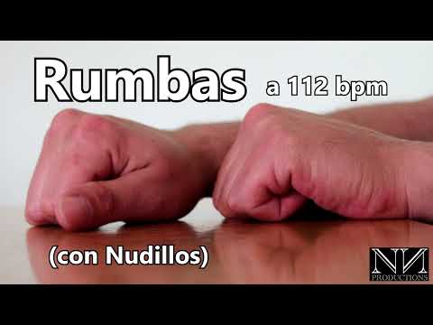 Compás Por Rumbas a 112 bpm. (con Nudillos)
