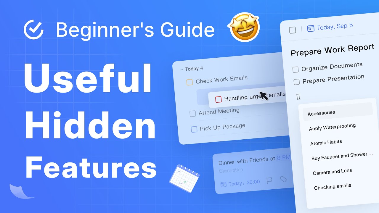 Unlock Useful Hidden Features in TickTick | Boost Productivity