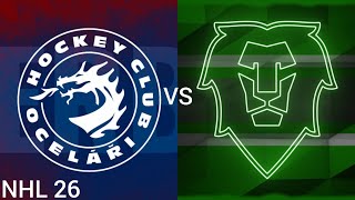 HC Oceláři Třinec vs BK Mladá Boleslav (NHL 26 / PS5)