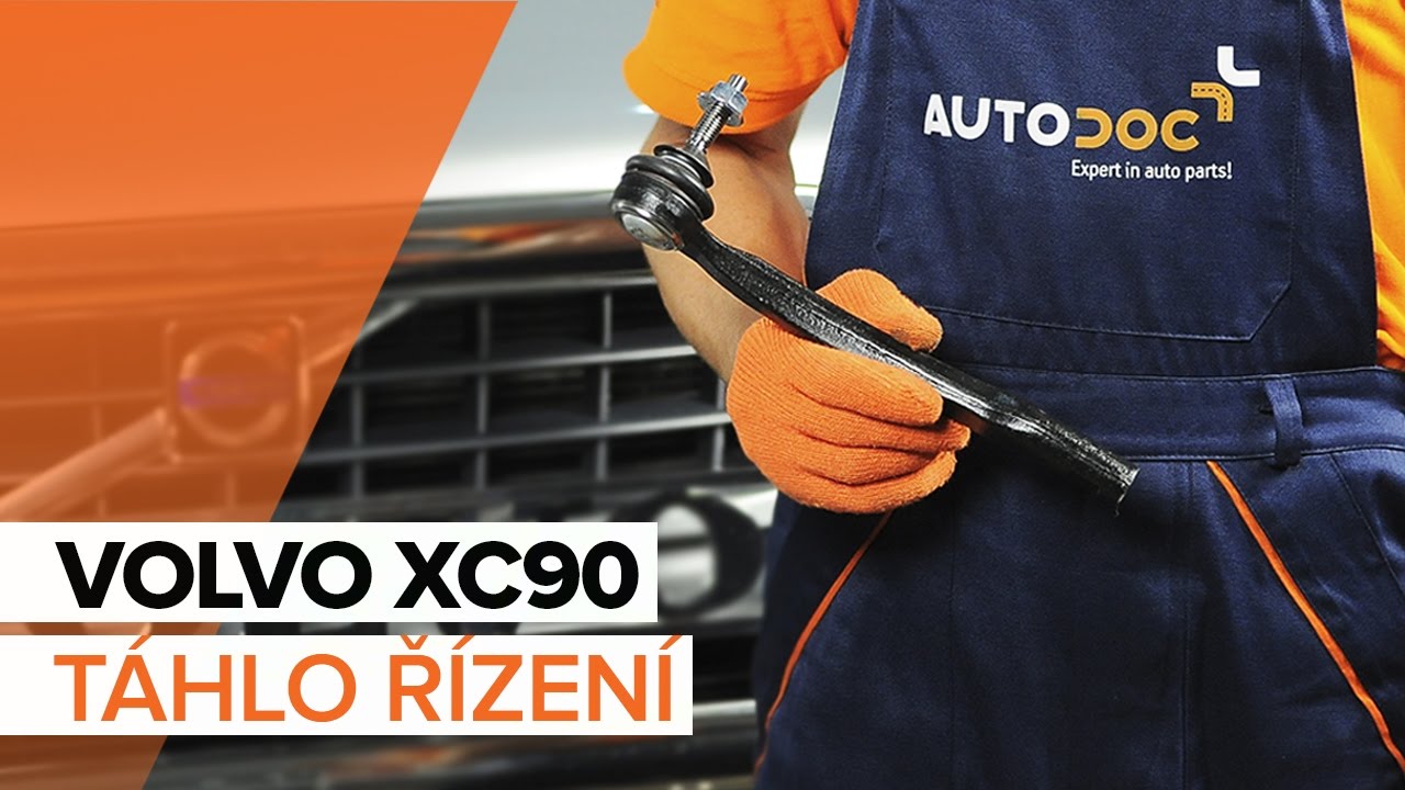 Jak vyměnit kulový čep řízení na Volvo XC90 1 – návod k výměně