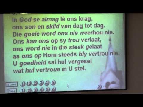 2012-08-19 Diens 01 Toetredelied Psalm 84 Seen en Lofsang uit Gesang 203