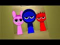 SPRUNKI Jevin Pinki Raddy TRIPLE CHASE THREAT In Backrooms L Gmod Nextbots