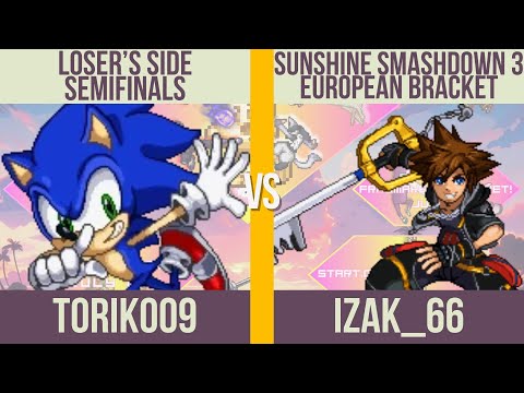toriko09 (Sonic) vs. Izak_66 (Sora) - Loser's Semifinals - Sunshine Smashdown 3 EU