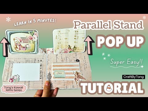 DIY Pop-Up Tutorial: Easy Parallel Stand Pop-Up Card