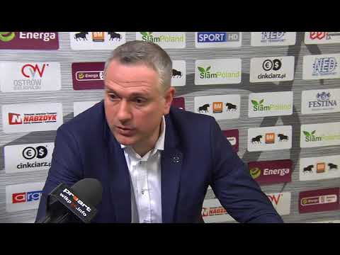Konferencja prasowa po meczu BM Slam Stal - GTK Gliwice 28.III.2018