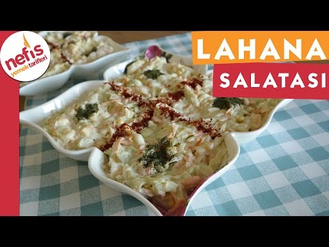 Lahana Salatası - Salata Tarifi - Nefis Yemek Tarifleri Video