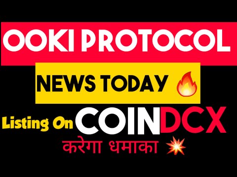 Ooki Coin | Ooki Protocol | Ooki Price Prediction | Ooki Coin News Today | Listing On CoinDCX