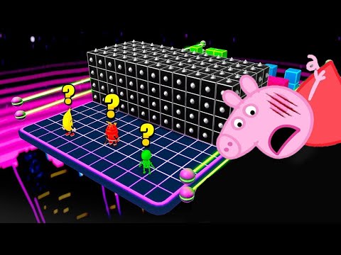 Peppa pig plays STUMBLE GUYS TOP MOMENT