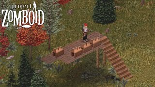 一度拠点に帰って罠作成【project ZOMBOID】#204