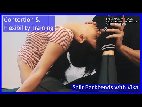 Contortion Training by Flexyart 135: Vikas Splitbackbends - Also for Yoga, Poledance, Ballet, Dance