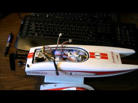 LiteHawk Charger Final Battery and Rudder Mod