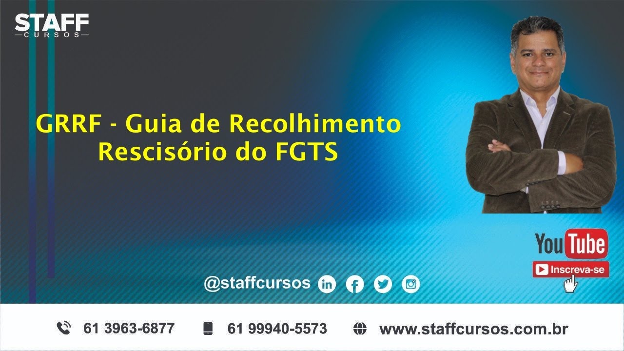 GRRF - Guia de Recolhimento Rescisório do FGTS