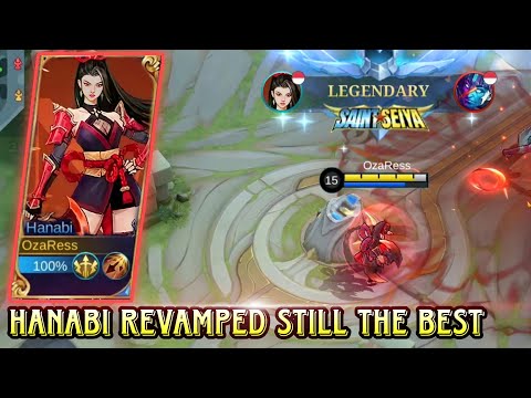 Hanabi Revamped Still The Best, New Build Gameplay - Mobile Legends Bang Bang