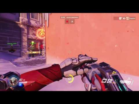 Overwatch Winter Wonderland MP pt8 - Symmetra's Newly Improved Turrets of DOOM