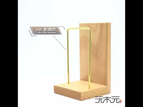 Customize wooden jewelry display stand