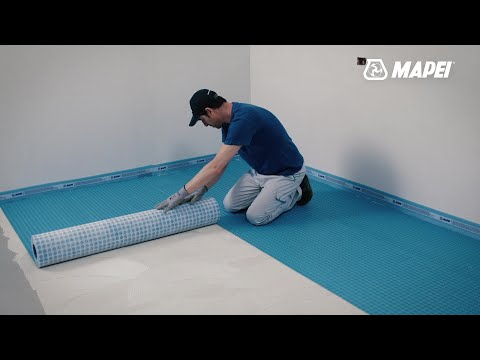 MAPEIs MAPEGUARD UM 35 - Entkoppelnde, wasserdichte und rissüberbrückende Membran