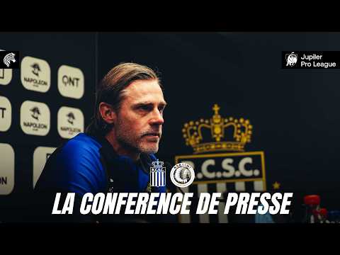 Conférence de presse avant Sporting de Charleroi - La Gantoise : Journée 25 JPL 25/26