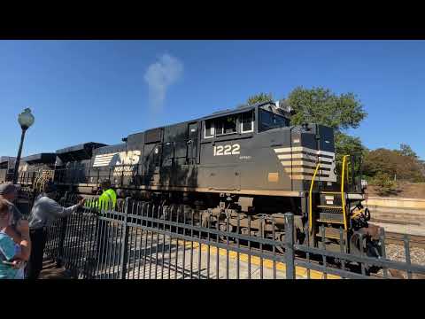 Awesome NS SD70Ace 1222 Air start up engineer Clifford