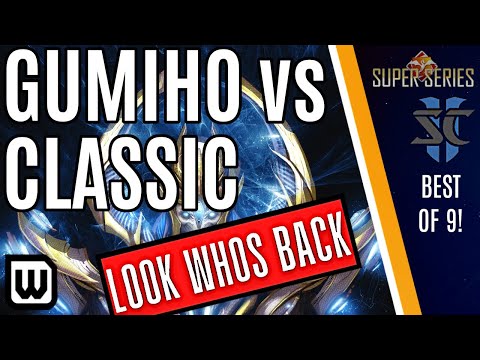 Starcraft 2 Legends RETURN! Gumiho (Terran) vs Classic (Protoss) - Best-of-9