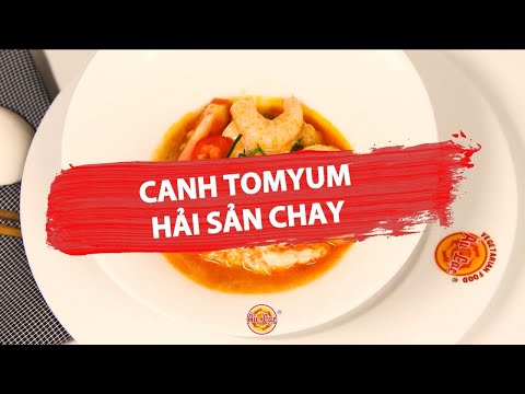 ✅CANH TOM YUM HẢI SẢN CHAY Món ngon Au Lac Vegan